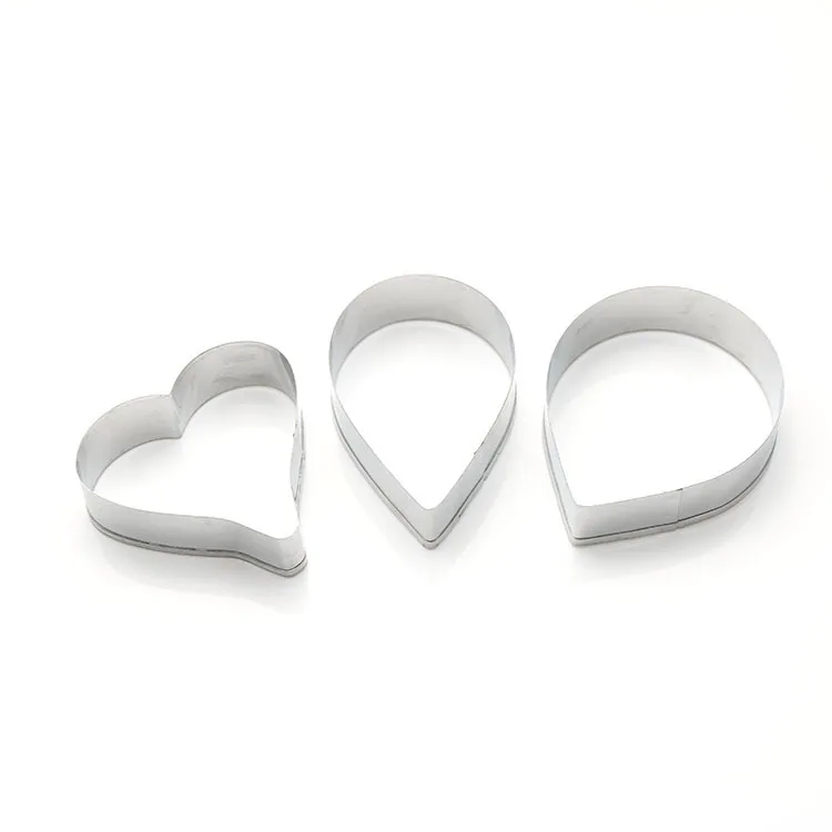 Нержавеющая сталь Альта цветок лепесток резак для глины Дизайнер DIY полимерные