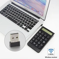 chyi portable mini rechargeable wireless numeric keyboard ergonomic waterproof external keypad for notebook macbook
