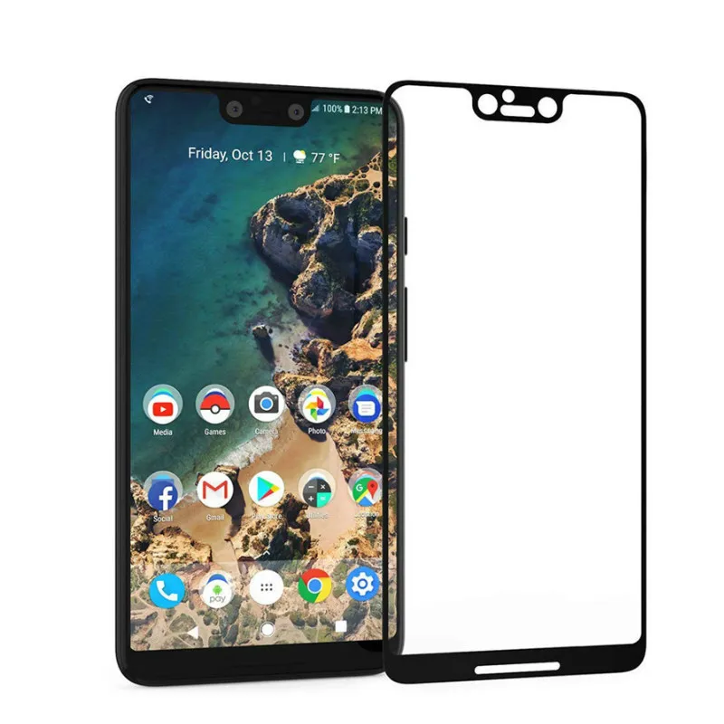 Полное покрытие закаленное Стекло Экран протектор для Google Pixel 5 4 4XL 3 3XL 3AXL 3A XL 2 XL2