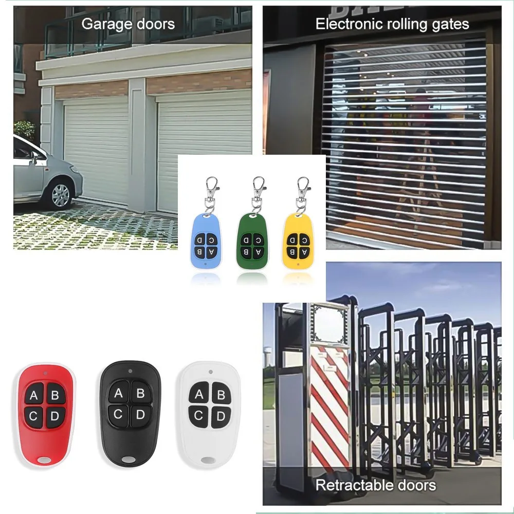 Брелок стиль 4 ключа Универсальный 433 МГц пульт дистанционного управления