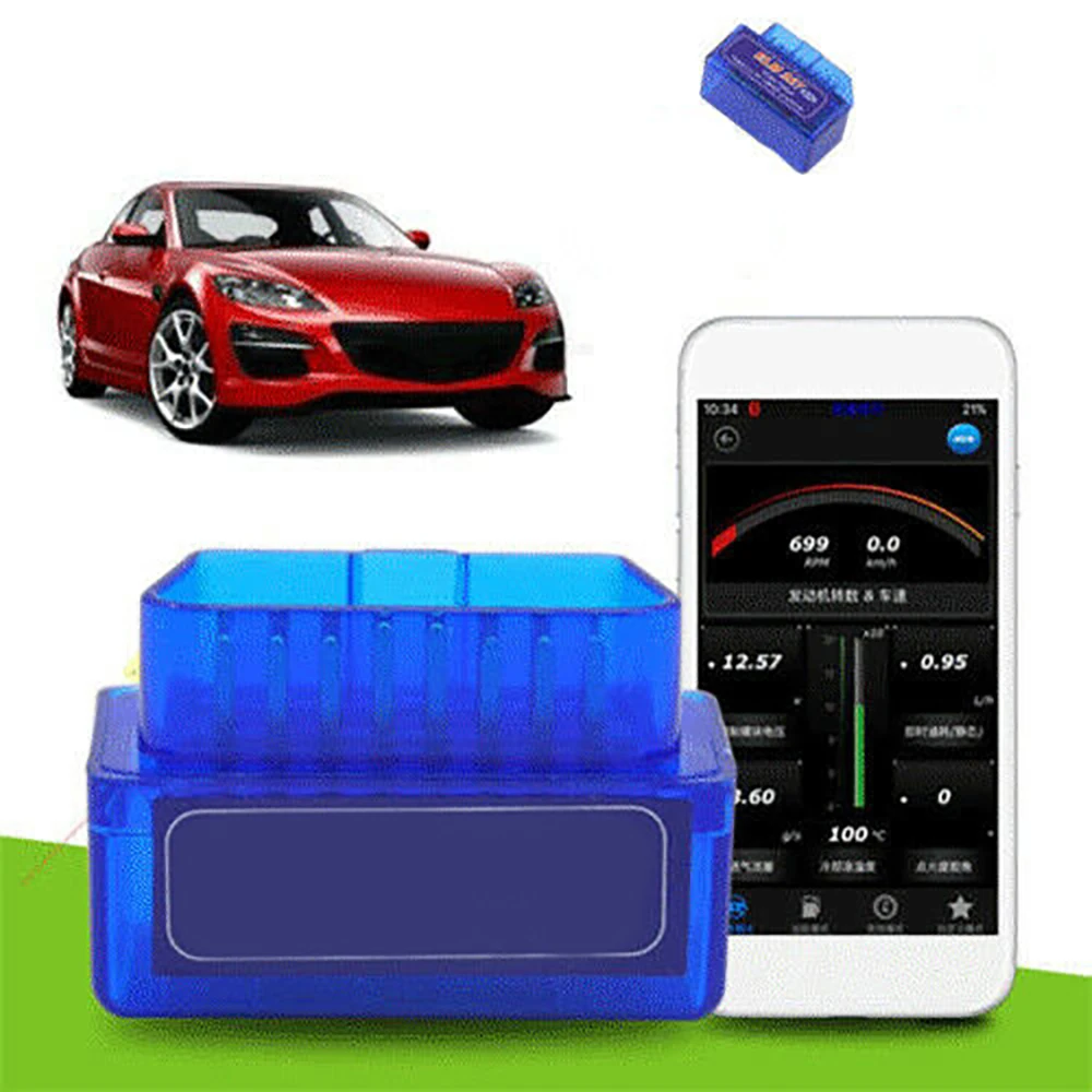 ELM327 WIFI OBD2 OBDII автомобильный диагностический сканер сканирующий инструмент для iOS