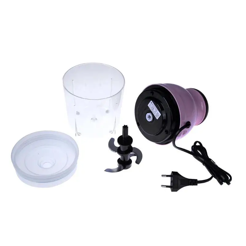 Мини электрический кухонный комбайн измельчитель миксер блендер Соковыжималка