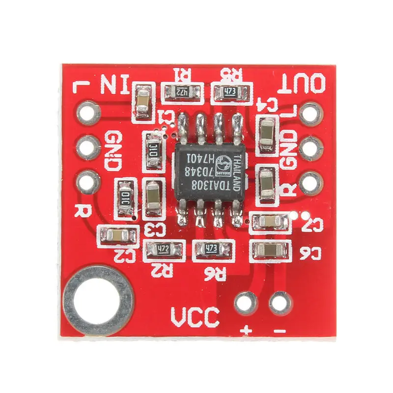 

5Pcs Tda1308 Headphone Amplifier Board Preamplifier For Diy