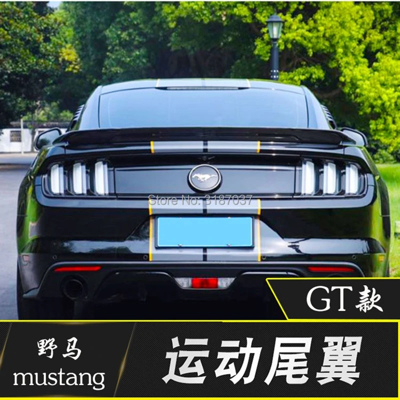 Для Ford Mustang GT350 спойлер 2015-2019 высокого качества из углеродного волокна задний на