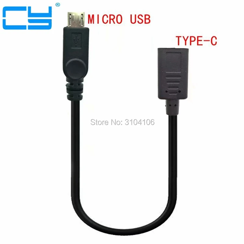 Кабель type C USB3.1 с разъемом Micro usb для передачи данных|Кабели USB| |