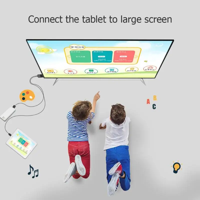 Конвертер 2021USB Мама в HDMI совместимый папа 1080P HD TV цифровой AV адаптер кабель