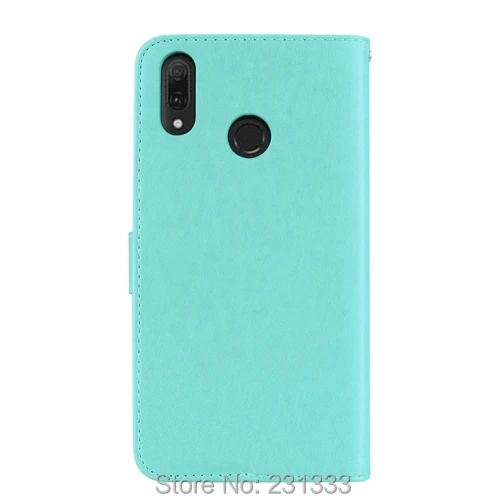 Кожаный чехол кошелек C ku с бриллиантами и совами для Huawei Y9 2019 Mate 20 Lite Samsung Galaxy A7 2018