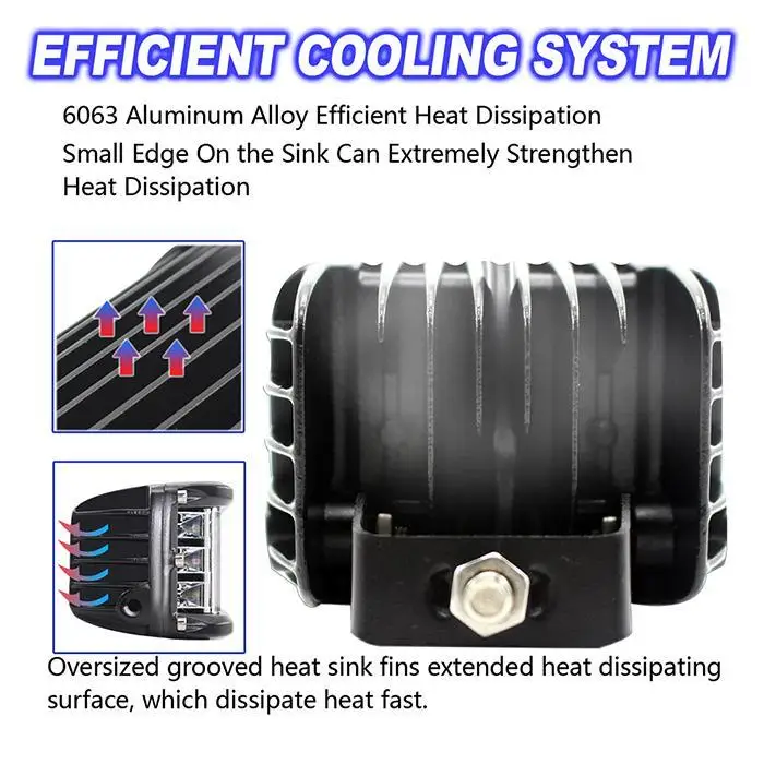 45 Вт трехсторонний мигающий светодиодный рабочий светильник бар 6000 К прожектор s