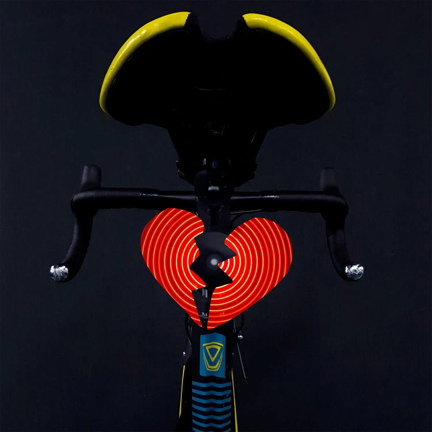Bicycle And Motorcycle Electric Car Remote Control Tail Light Diy Picture Amazing Intelligent Steering | Спорт и развлечения