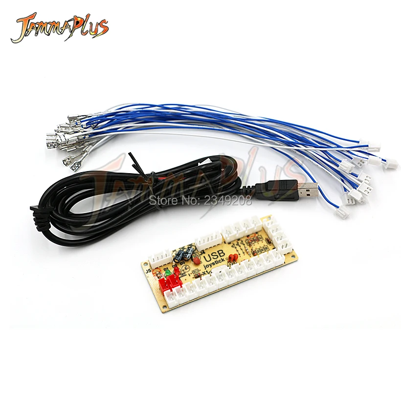 Нулевой задержкой Аркады DIY Kit 33 мм светодиодный хром кнопочный переключатель с