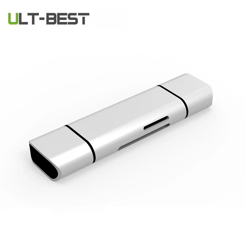 USB Type C 3 0 OTG Устройство для чтения SD карт TF Micro SDXC SDHC MMC|Картридеры| |