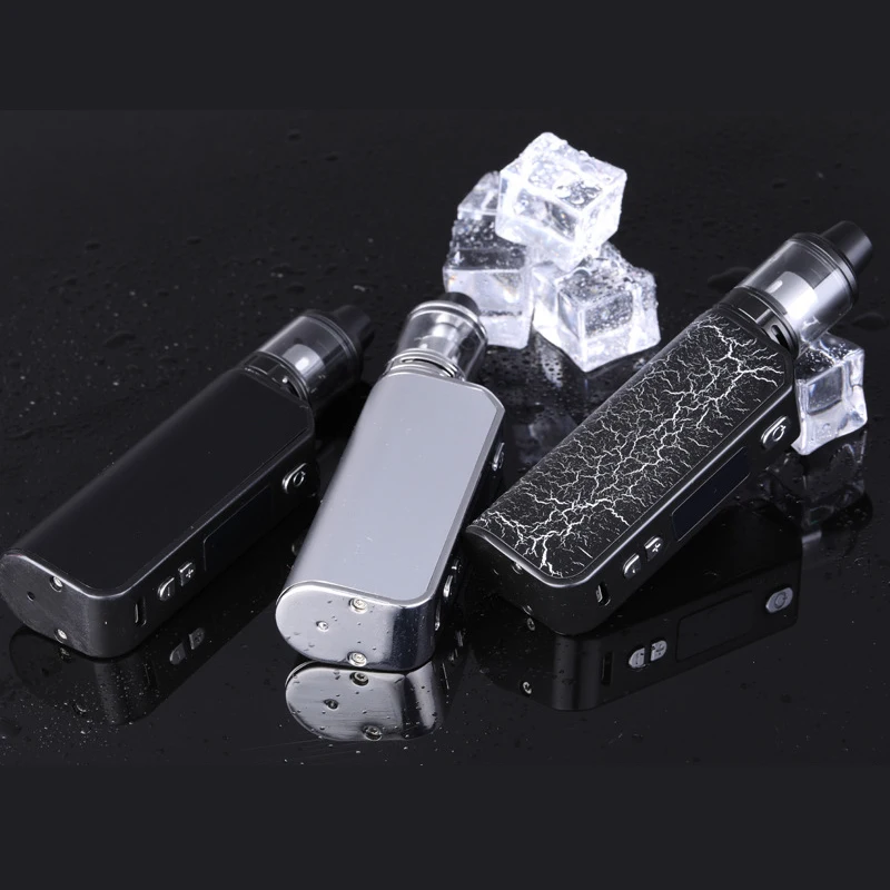 Оригинальные 80 Вт электронные сигареты для жидких коробок набор паровой дым вейп