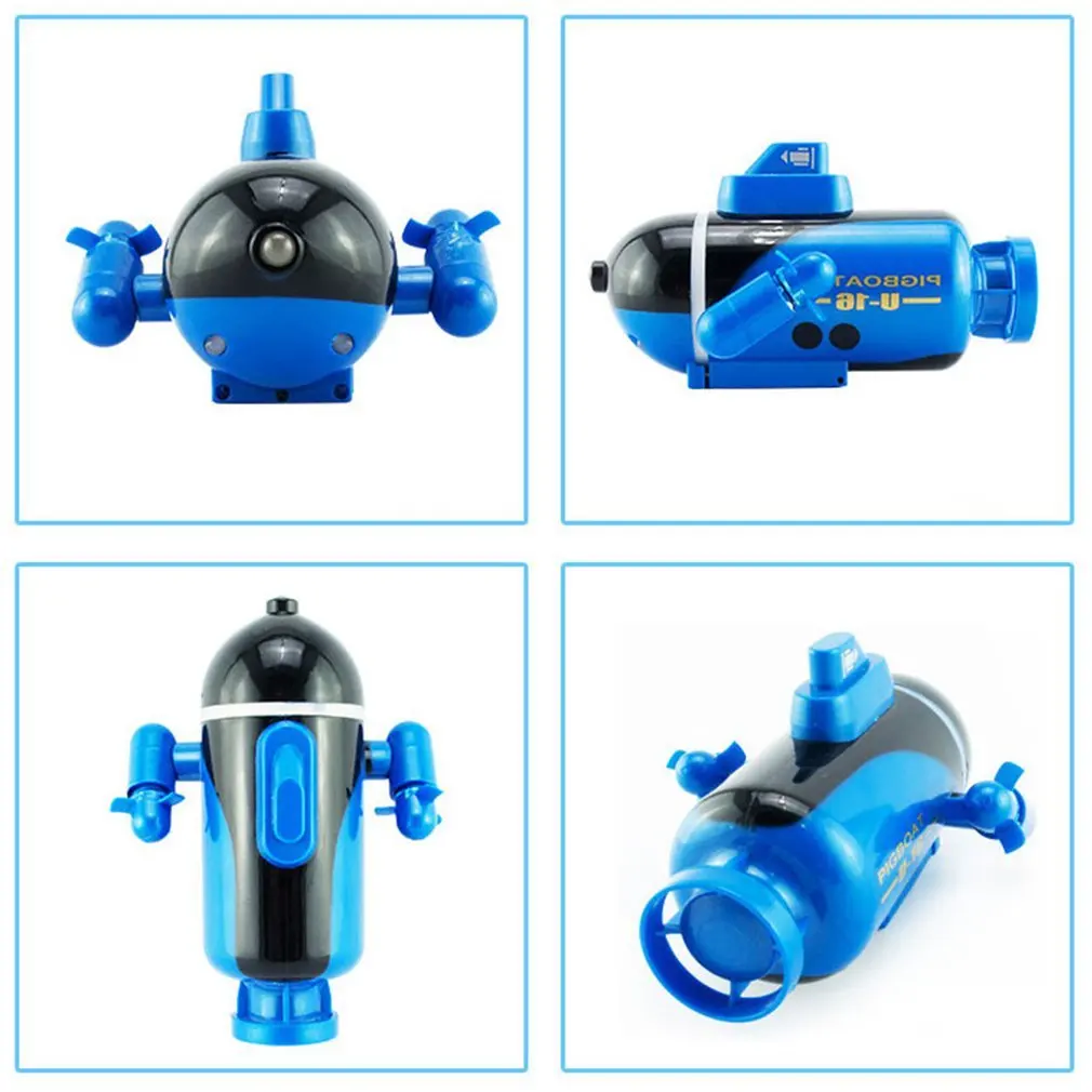 Mini Rc Boat Pigboat Submarine Launch Of Remote Control Simulation Model Toy Radio Wireless |