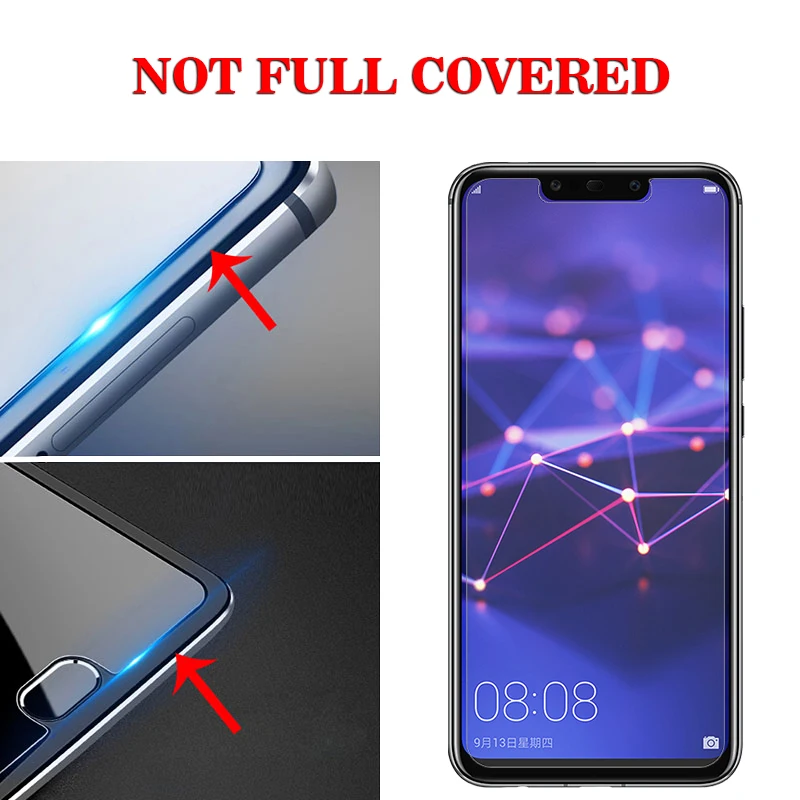 Закаленное стекло для Huawei Mate 20 Lite защита экрана на ультратонкое 2 5 D покрытие шт 6 4