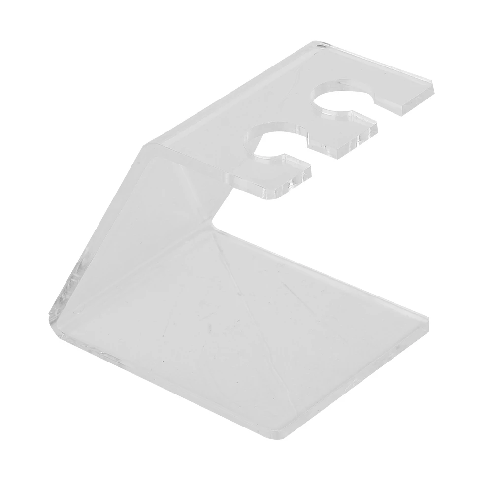 Professional Acrylic Transparent Tattoo Gun Machine Stand Holder Makeup Essential Accessory | Красота и здоровье