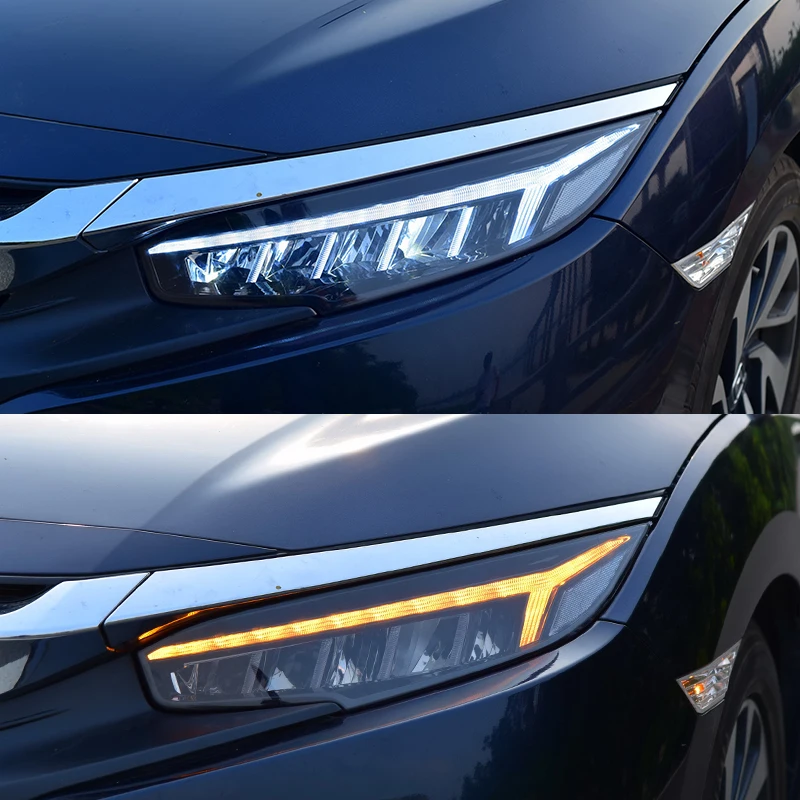 Головной светильник в сборе для Honda Civic 2016 2020 полный светодиодный источник