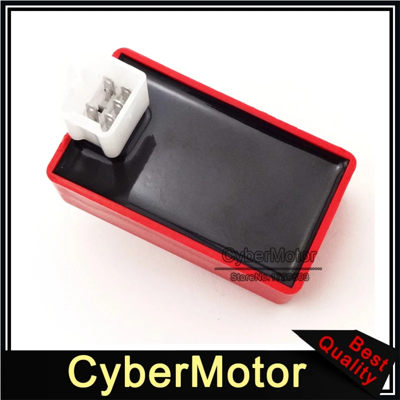 Мотоцикл Красный 5 Pin зажигания AC CDI Коробка для XR50 CRF50 50cc 70cc 90cc 110cc 125cc велосипед ямы