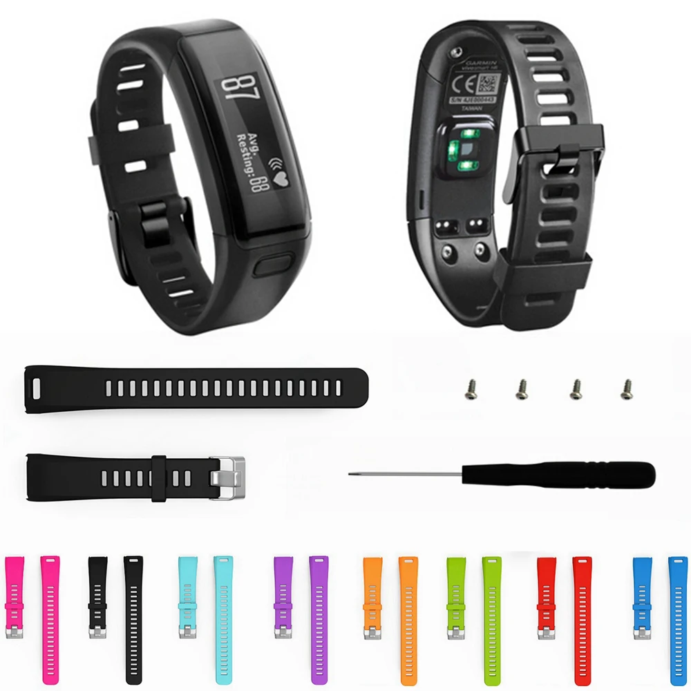 Top Replacement Wristband Wrist Strap for Garmin Vivosmart HR Smart Band Sports Bracelet Belt Watchband Straps | Электроника