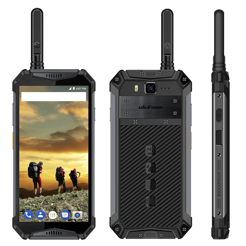 Смартфон Ulefone Armor 3T 4G 5 7 дюймов Android 8 1 четыре ядра 4 Гб ОЗУ 64 ПЗУ 21 МП задняя камера 10300 мАч мобильный