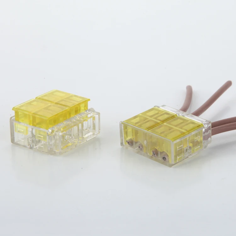 Terminal Block Yellow Avoid Peeling Wire Connection Connector 1.5-2.5 square (10PCS) | Обустройство дома