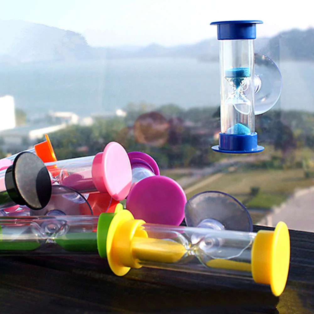 3 минуты Песочные часы украшение дома песочные присоска зубы чистка таймер душ