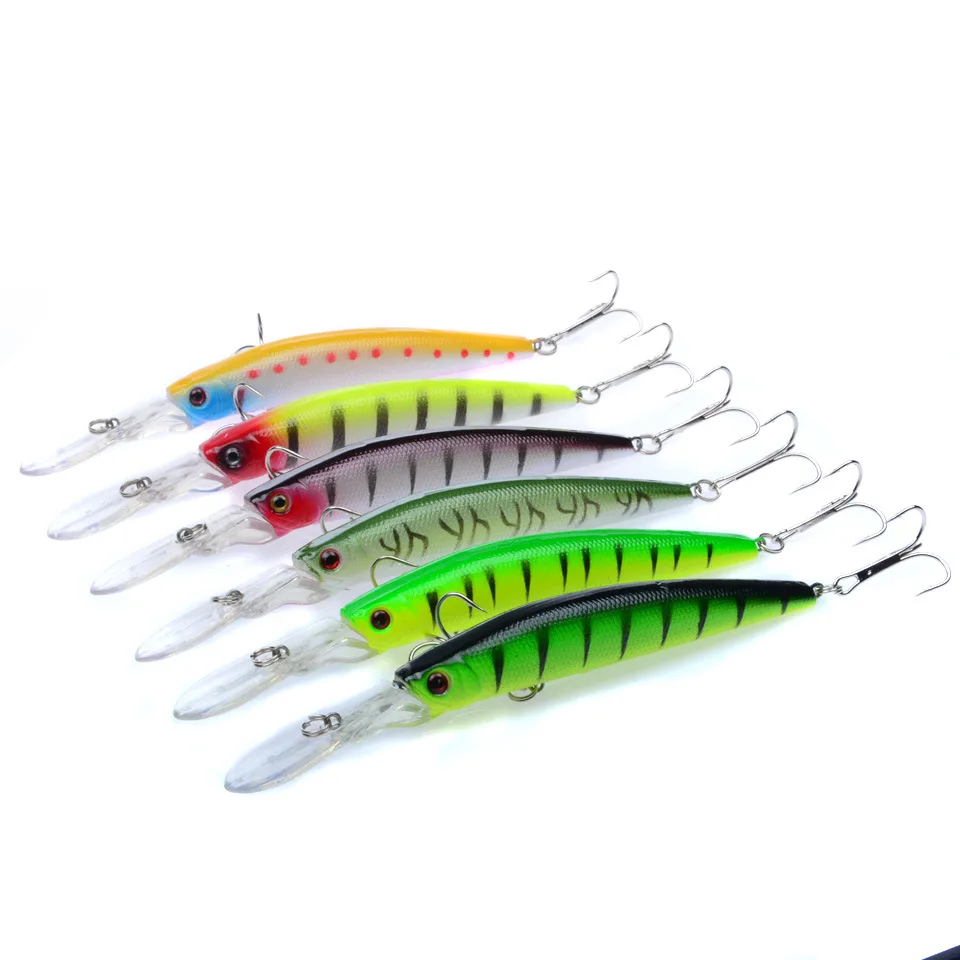 1 шт. рыболовная приманка для щуки Minnow 14 5 см 7 г Jerkbait плавание на глубине