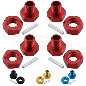 Алюминий 17 мм шестигранные ступицы EA1015 для JLB гоночный Гепард 110 бесщеточный ру автомобиль монстр грузовик запчасти