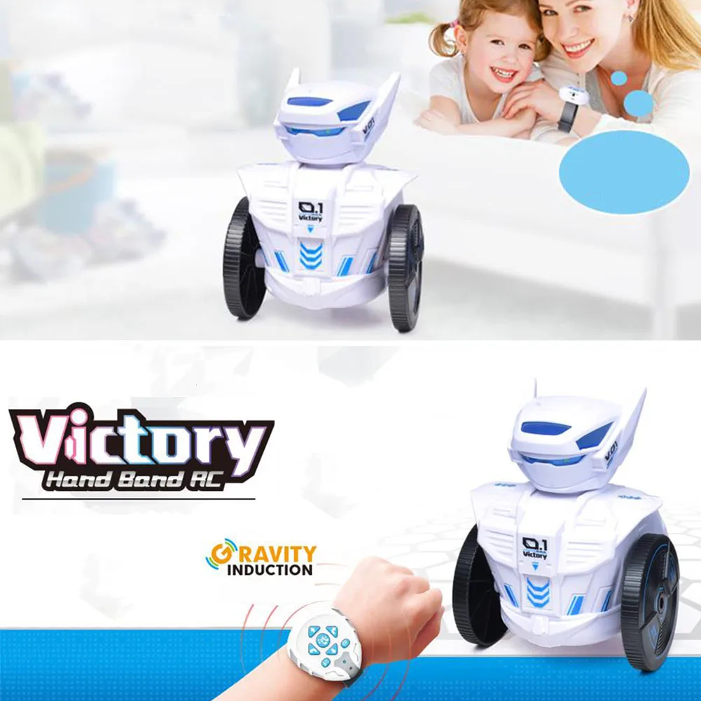 Intelligent Battery Operated LED Lights Music Educational Dancing Robot Kids Interactive Toy Smart Watch Remote Singing RC |