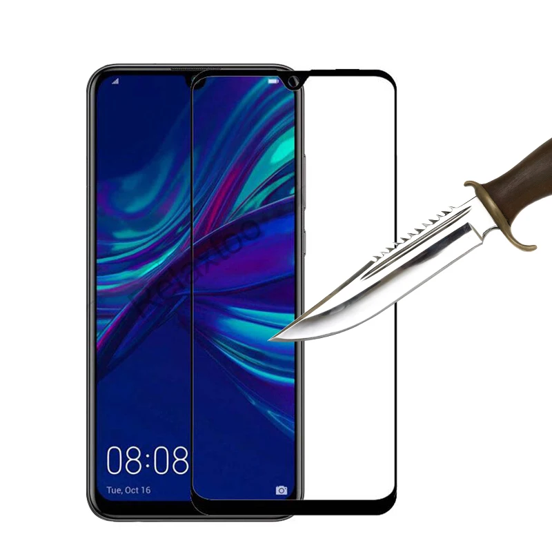 Закаленное стекло с полным покрытием для Huawei P Smart 2019 защита экрана PSmart защитная