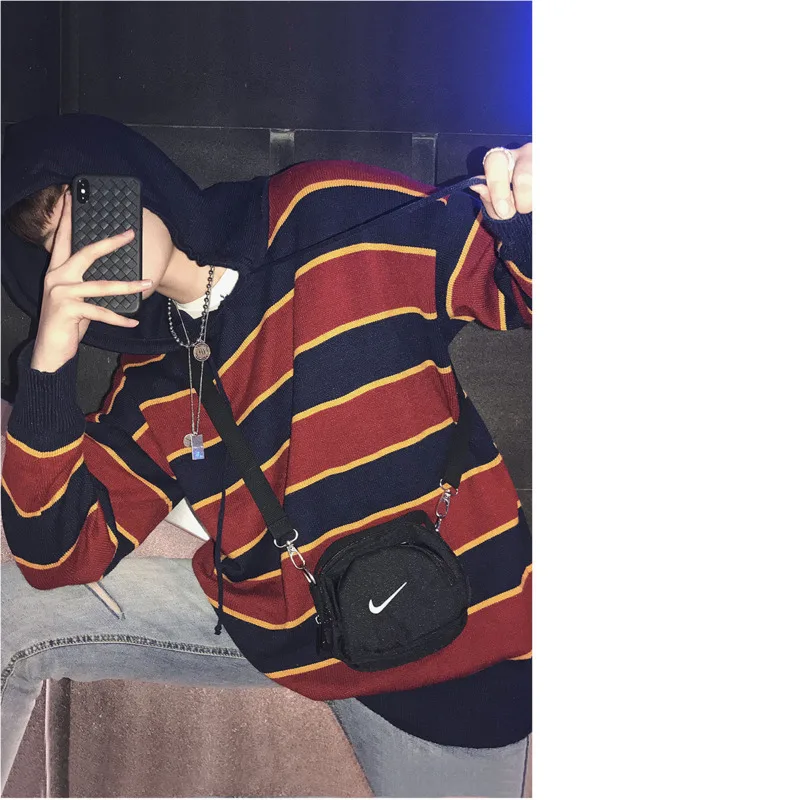 Winter Men's New Fashion Solid Color Simple Personality Youth Long-sleeved Casual Business Sweater Warm And Relaxed Temperament | Мужская