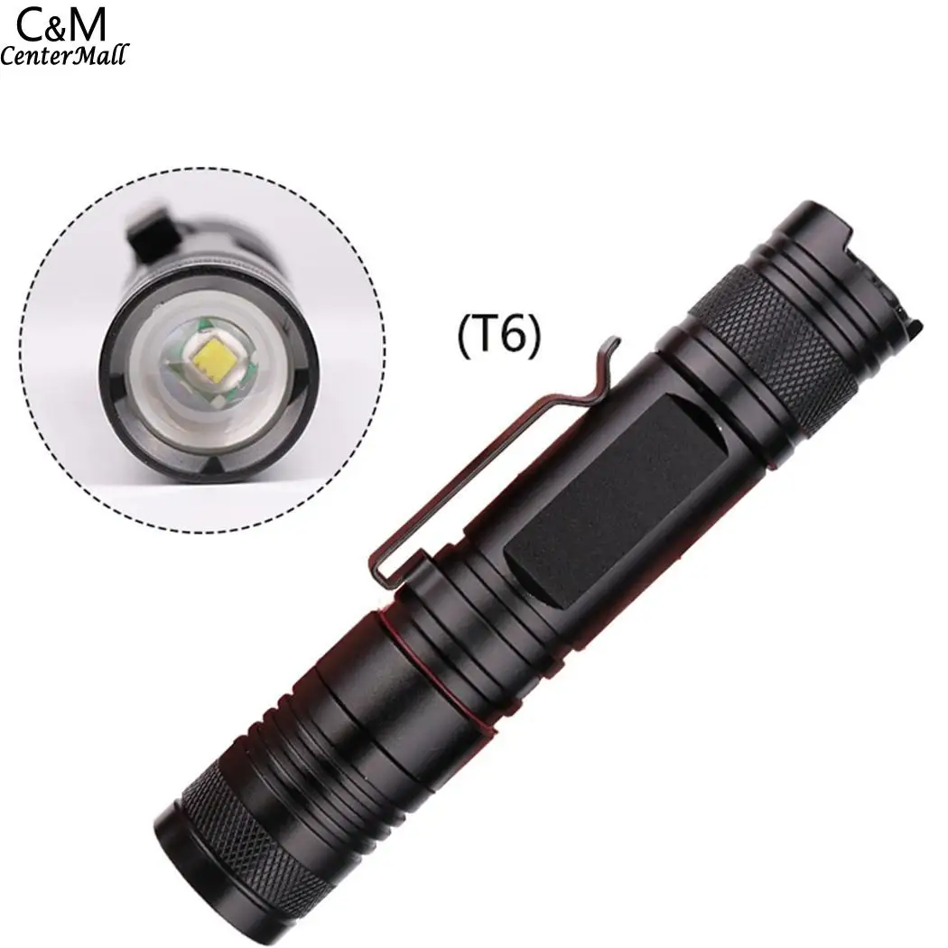Переключатель метров Micro 200 Водонепроницаемый T6 для 10 Вт мини USB батарея LED задний