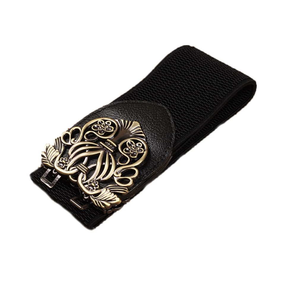 Yangdoudou Fashion Genuine Leather Decorative Commerbunds Dress Partner Female Retro Elegent Belts Vintage For Ladies | Аксессуары для