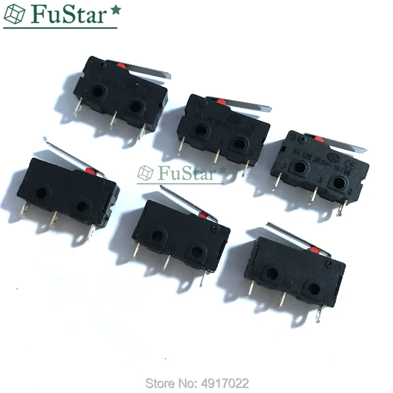 10PCS/LOT Limit Switch 3 Pin N/O N/C High quality All New 5A 250VAC KW11-3Z Micro Handle Toggle switch Contact NEW | Обустройство