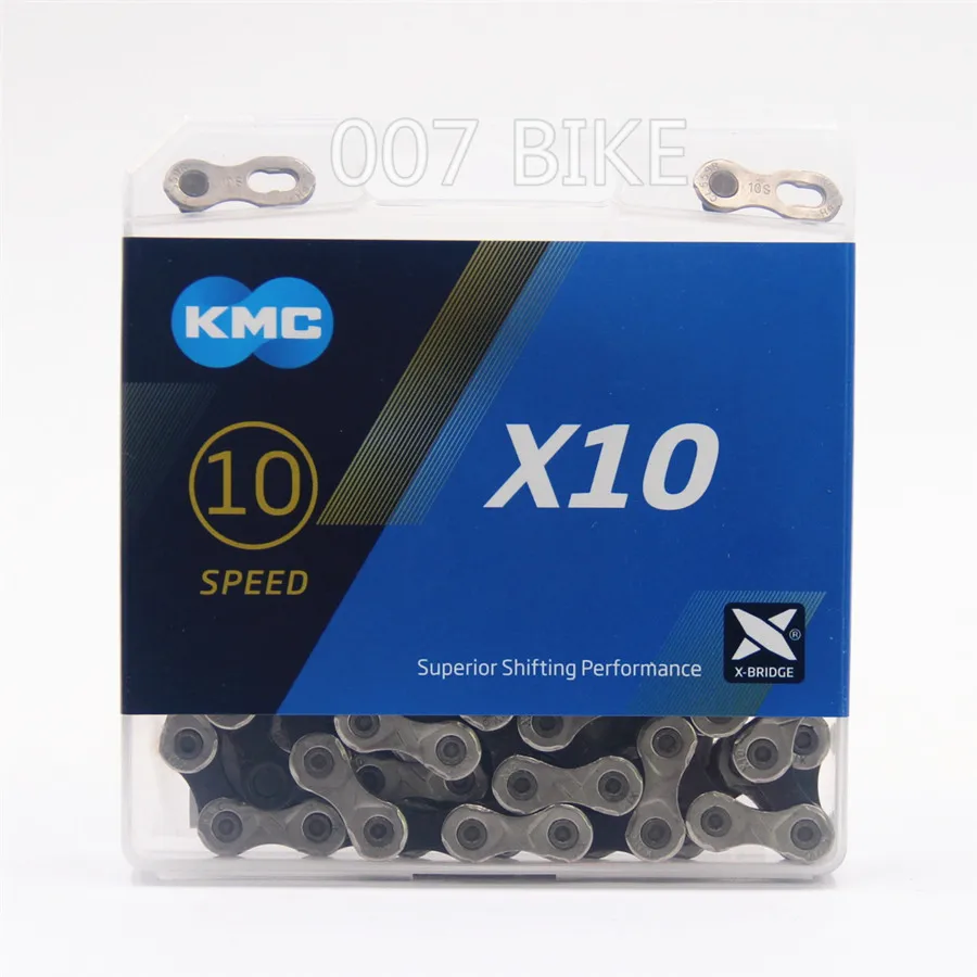 Цепь для горного велосипеда KMC X10 оригинальная цепь скорость 10 20 30 116L