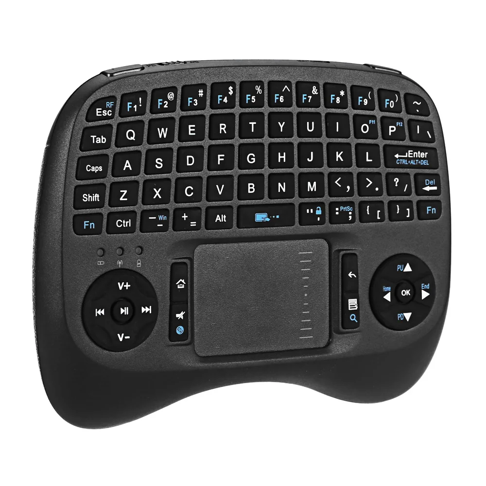 IPazzPort Мини KP 810 21 2 4 ГГц беспроводной ручной сенсорный экран с клавиатурой qwerty мышь