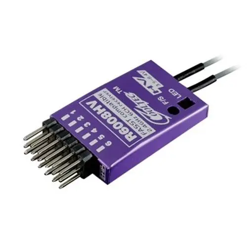 R6008HV-B Cooltech 6ch fasst совместимый приемник для Futaba 6C 8C 10C 14SG 16SG Air Systems 7CH Mode Multi | Игрушки и