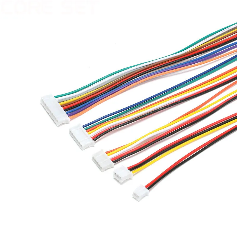 50 шт./лот JST 2 0 PH 2/3/4/5/6/7/8/9/10 контактный разъем с проводами 26AWG Новый S18 Прямая