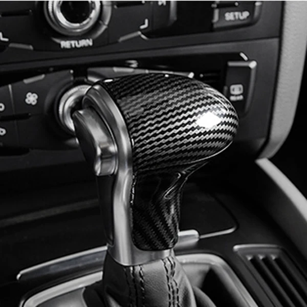 Автомобильный декоративный чехол из углеродного волокна для Audi A3 A4 A5 A6 A7 Q5 Q7 S3 S6