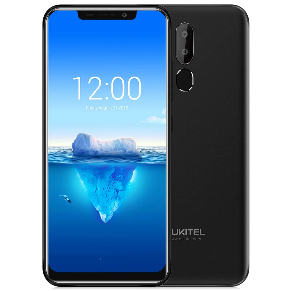 OUKITEL C12 Pro 4G смартфон 6 18 дюйма 4 ядра 2 Гб Оперативная память 16 Встроенная Face ID 3300