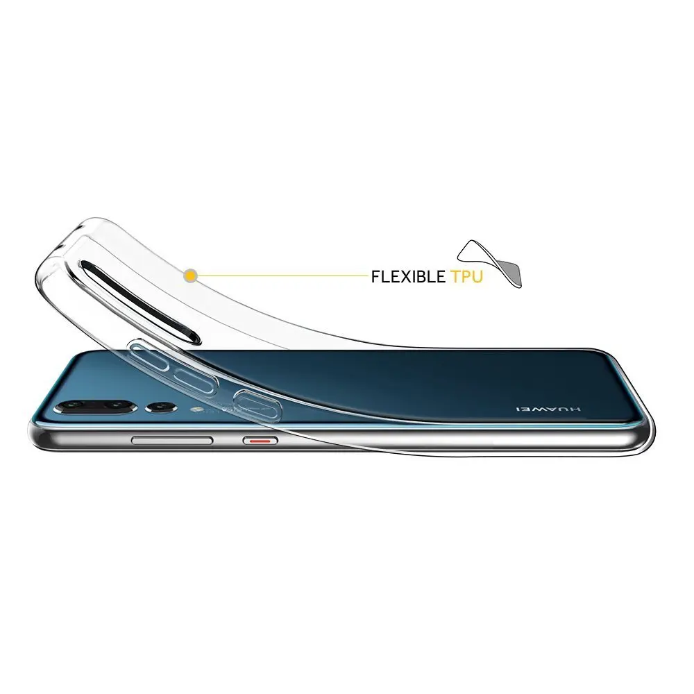 Ультратонкий Мягкий силиконовый прозрачный чехол для телефона Huawei P20 Lite P30 Nine 4 3i 2