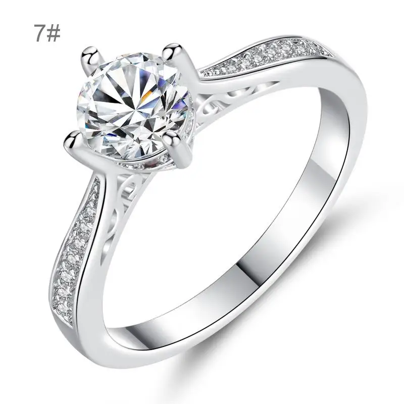 Европейский и американский тренд ювелирные изделия Женское кольцо простая