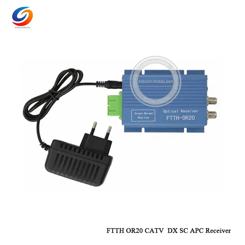 Алюминиевый Разъем CATV FTTH AGC Micro SC APC DX с 2 выходными портами WDM для PON OR20 волоконно