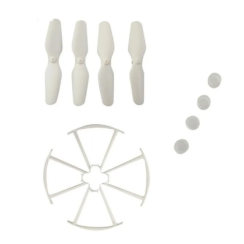 Propeller + защитная рамка + абажур для запасных частей для SYMA X22/X22W/X21/X21W RC Drone аксессуары