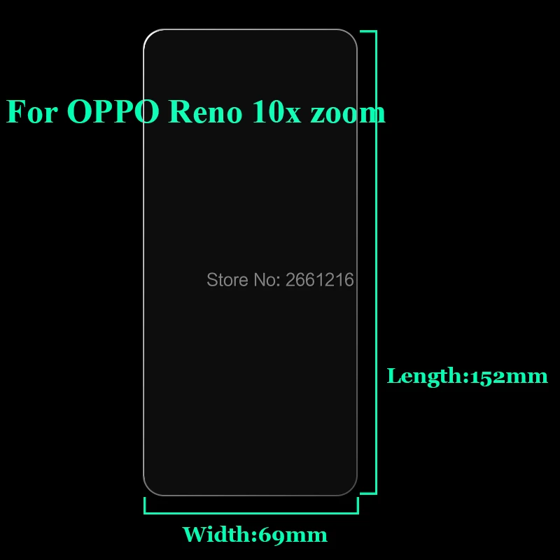 Для OPPO Reno 6 4 &quotпротив царапин переднее жесткое закаленное стекло 9H 2.5D Премиум