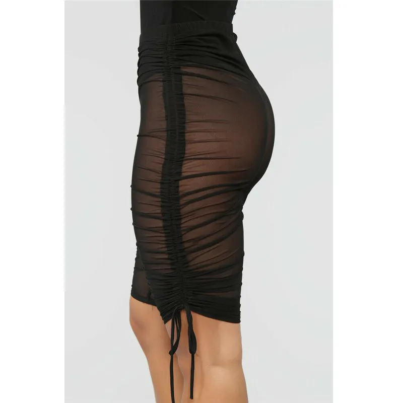 HIRIGIN Sexy Women Mesh Swimsuit Cover Ups Summer Party Shorts Sheer Perspective Lady Suit | Женская одежда