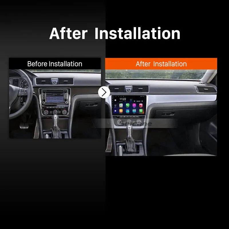 Seicane 10 1 дюймов Android 8 для 2012 VW Volkswagen Passat Автомобильный GPS радиоприемник плеер с
