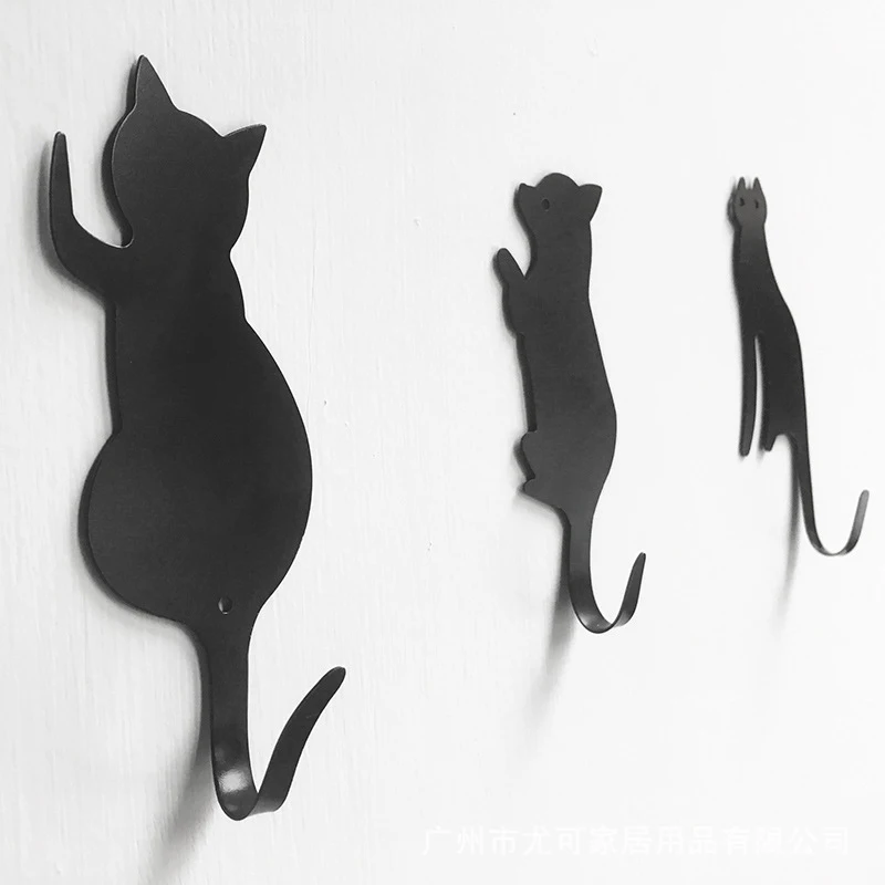 3 шт. настенные крючки кошачий хвост|Крючки и направляющие| |