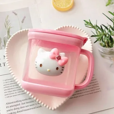Hello Kitty кухонные аксессуары контейнеры коробка для вкуса герметичные пластиковые