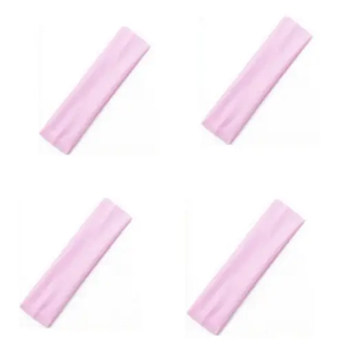 Женская Мягкая повязка на голову 8 цветов однотонная для волос спа йоги спорта