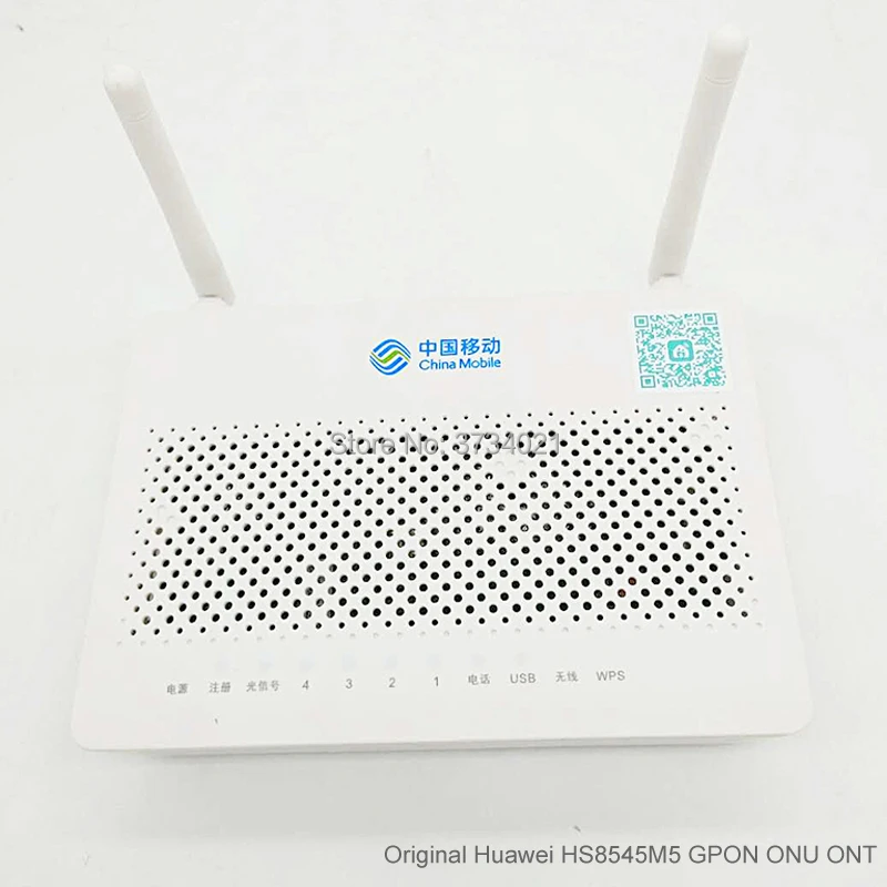 2019 мини маршрутизатор Huawei HS8545M5 GPON ONU ONT 1GE + 3FE 1TEL USB Wifi английская прошивка с